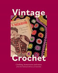 The front cover of the Vintage Crochet book.
